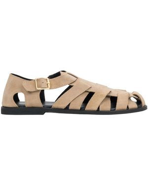 ESTRO Flat Sandalen - Braun