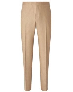 ZEGNA Slim-Fit Trousers - Natural