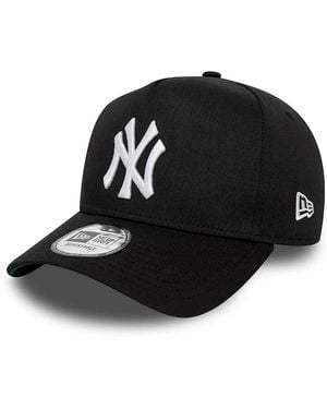 KTZ Yankees Mlb Patch Baseball Cap - Schwarz