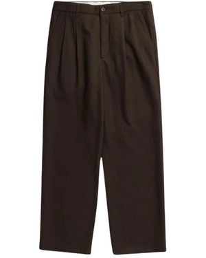 Norse Projects Straight Trousers - Negro