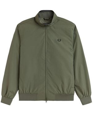 Fred Perry Brentham Jacket - Grün