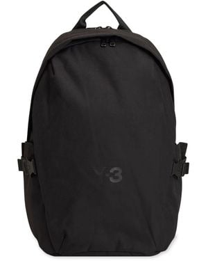 Y-3 Stijlvolle Zwarte Tassen Met Meerdere Compartimenten