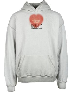DIESEL Hoodies - Grey
