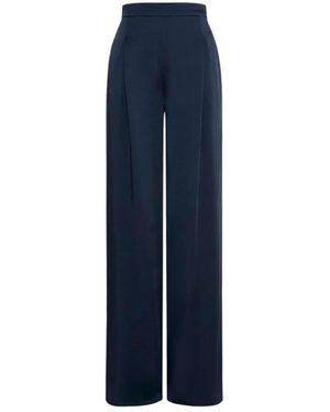 Max Mara Wide Trousers - Azul