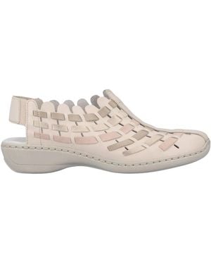 Rieker Flat Sandals - Pink