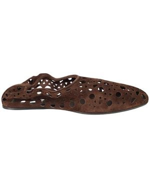 Alaïa Mules - Brown