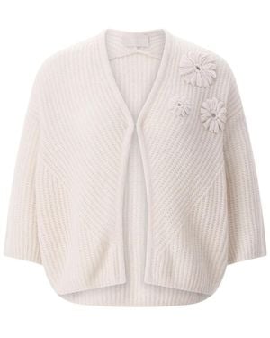 Hemisphere Truien & Vesten ,Katoen Cardigans - Naturel