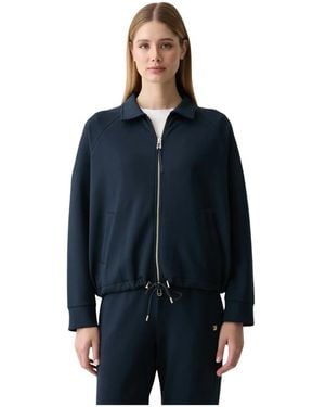 Joop! Taimi Zip-Through Sweatshirt - Blauw