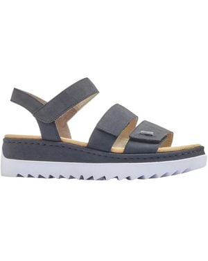 Rieker Wedges - Blue