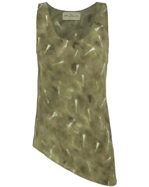 Cortana Sleeveless Tops - Green