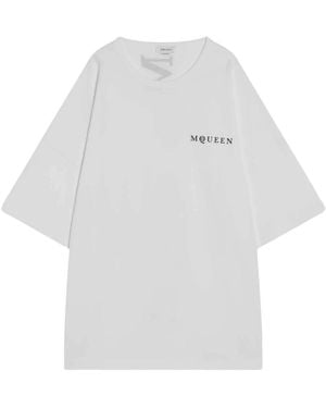 McQueen Stijlvolle T-Shirts En Polos - Wit