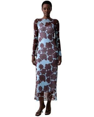 Never Fully Dressed Maxi Dresses - Azul