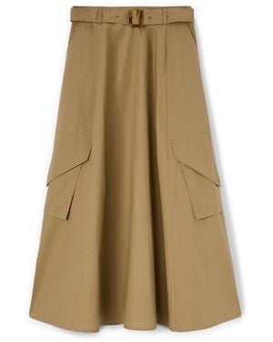 mötivi Midi Skirts - Neutro