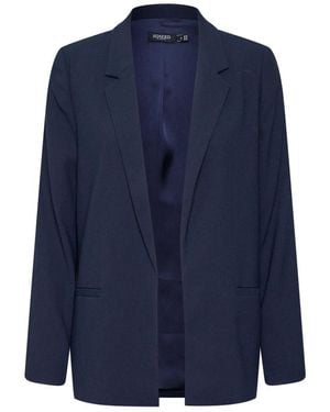 Soaked In Luxury Formal Blazers - Blu