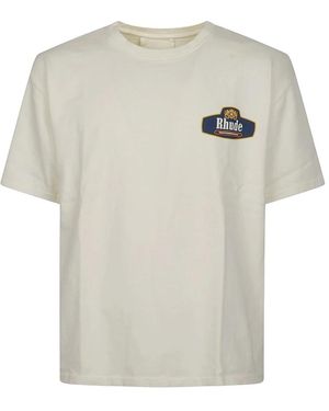 Rhude T-Shirts - Blanc