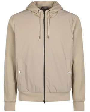 Herno Zip-Throughs - Natural