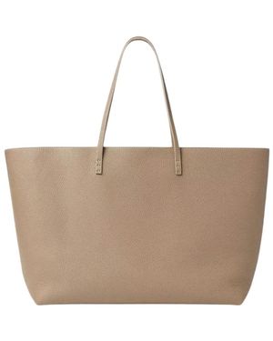 Fendi Tassen ,Leer Roll Md Tote - Naturel