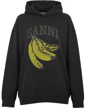 Ganni Hoodies - Negro