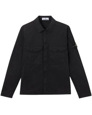 Stone Island Light Jackets - Black