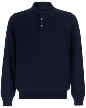 Tagliatore Round-Neck Knitwear - Bleu