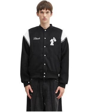 Rhude Regista Bomber Jacket - Schwarz