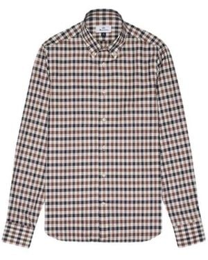 Aquascutum Casual Shirts - Marrone