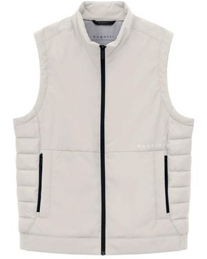 Bugatti Vest Met Opstaande Kraag - Grijs