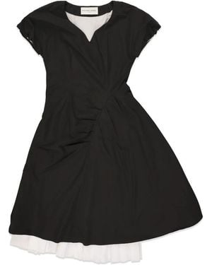 Philippe Model Midi Dresses - Black