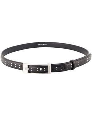 Anine Bing Elly Studs Belt - Schwarz