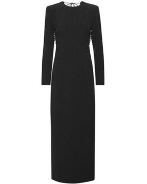 ROTATE BIRGER CHRISTENSEN Maxi Dresses - Black