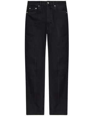 Studio Nicholson Straight Jeans - Negro