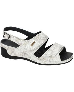 Vital Tina Keilsandalette - Schwarz