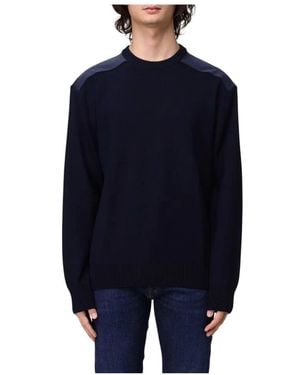 Paul & Shark Round-Neck Knitwear - Blu