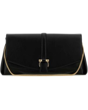 Ferragamo Shoulder Bags - Black