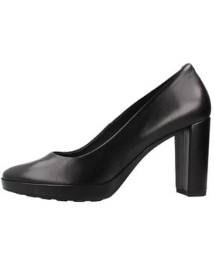 Geox Schoenen ,Zwart ,Leer Walk Pleasure 85