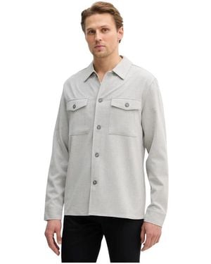 Lindbergh Casual Shirts - Gris
