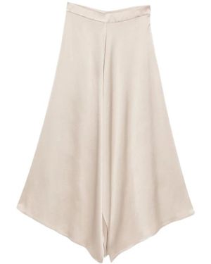 Alysi Maxi Skirts - Natural