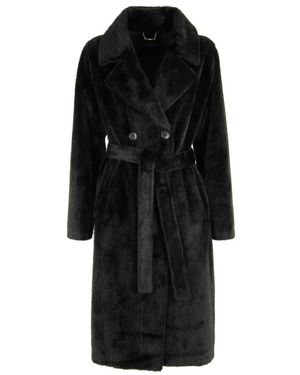 Seventy Double-Breasted Coats - Negro