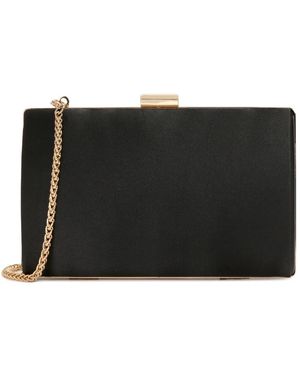 Kazar Stijve Kleine Stoffen Tas - Zwart