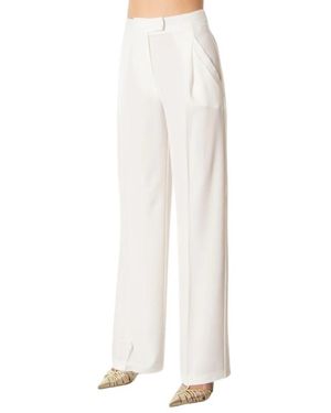 SIMONA CORSELLINI Wide Trousers - Bianco