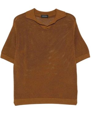 Tagliatore Polo Hemden - Bruin