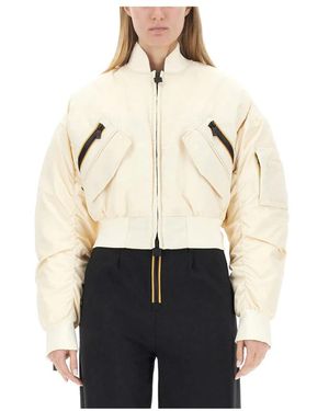 K-Way Bomber Jackets - Natural