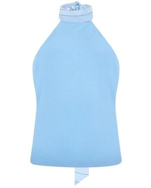 PUCCI Sleeveless Tops - Blue