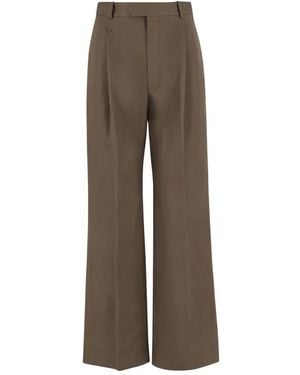 Carven Wide Pants - Brown