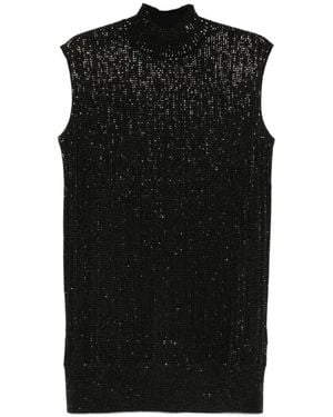 Emporio Armani Short Dresses - Black