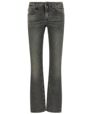 R13 Boot-Cut Jeans - Gris