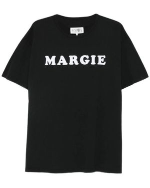 MM6 by Maison Margiela T-Shirts - Black