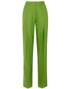 Elisabetta Franchi Wide Trousers - Green