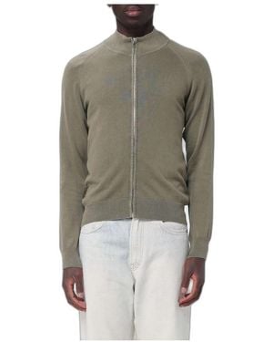 Blauer Truien & Vesten ,Groen ,Katoen Cotton Zip Cardigan