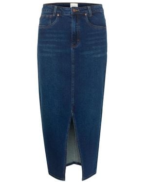 My Essential Wardrobe Denim Skirts - Azul